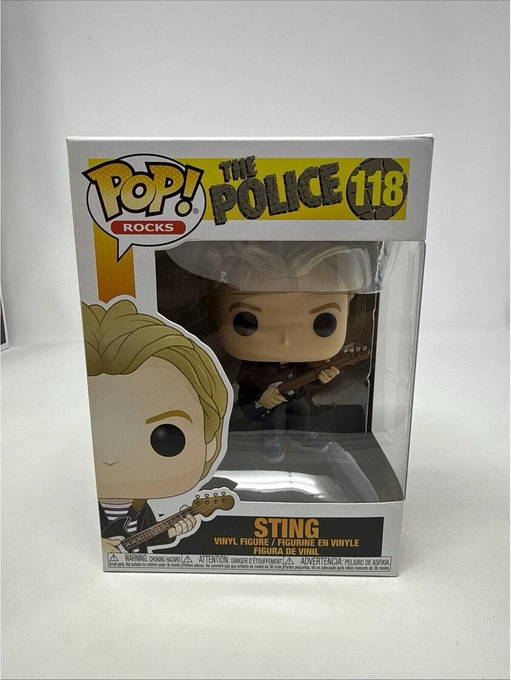 Funko POP! The Police | #118 STING w/Bass Guitar